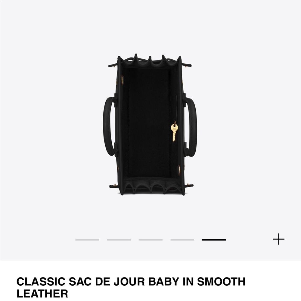 CLASSIC SAC DE JOUR BABY IN SMOOTH LEATHER - Picture 5 of 14